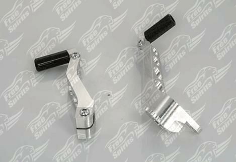 Free Spirits リクライニングペダルキット Scrambler  シルバー-02