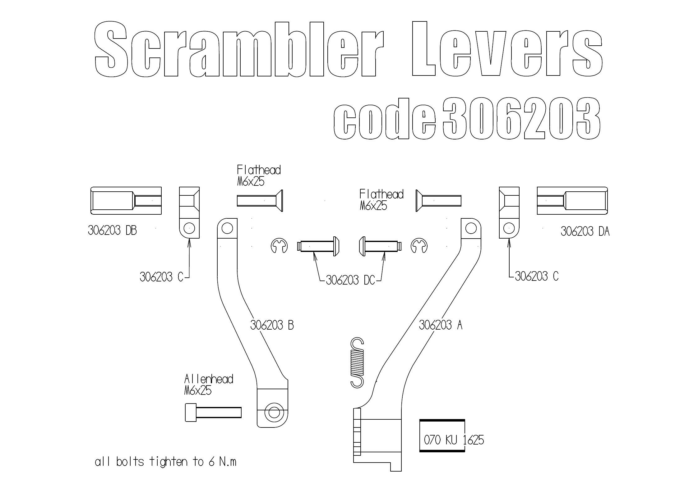 Free Spirits リクライニングペダルキット Scrambler  ブラック-05