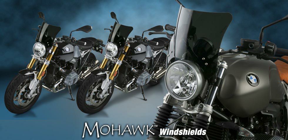 NationalCycle MOHAWKウインドシールド ダークスモーク ブラック 52～56mmフォーク用-02