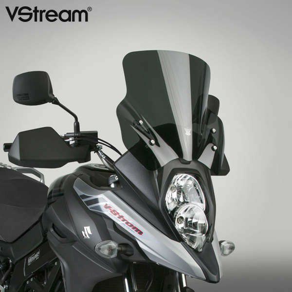 National Cycle VStream ダークグレー ウィンドスクリーン DL650 V-Strom/V-Strom Adventure/X/XT 17-21-01