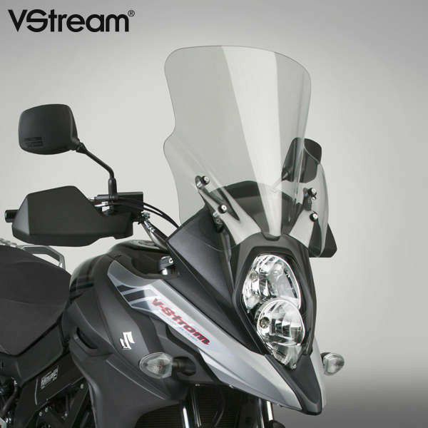 National Cycle VStream ライトグレー ウィンドスクリーン DL650 V-Strom/V-Strom Adventure/X/XT 17-21-01
