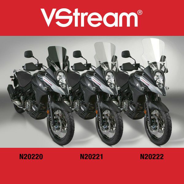 National Cycle VStream クリア ウィンドスクリーン DL650 V-Strom/V