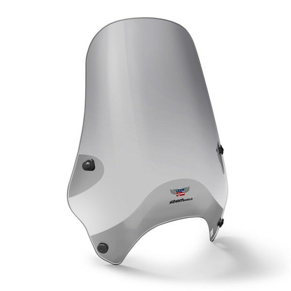 National Cycle ストリートウィンドシールド ボールソケットマウント 7/8"ハンドル用 スモーク-03