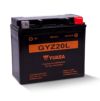 YUASA 12Vメンテナンスフリー・バッテリー（AGM） GYZ20L /トライアンフ用-01