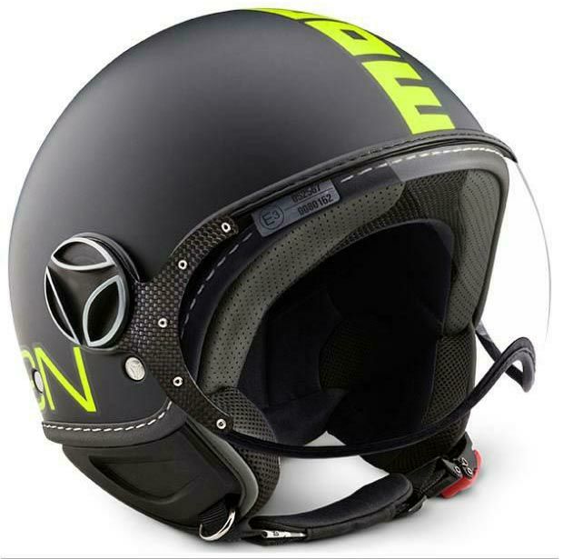 モモ デザイン(MOMO) ジェットヘルメット FGTR FLUO マットブラック/イエロー(MD1001004023) |  バイクカスタムパーツ専門店 モトパーツ(MOTO PARTS)