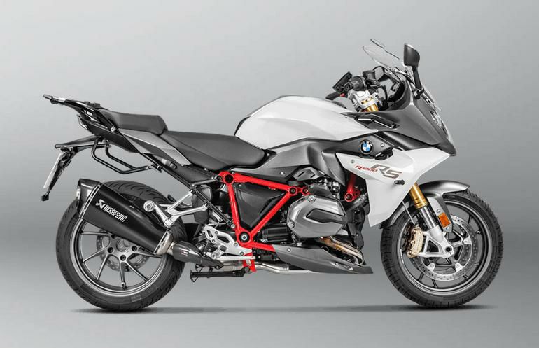 BMW R1200R RS SHARK いやがら スリップオンマフラー