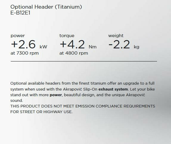 Akrapovic (アクラポヴィッチ) ヘッダーパイプ チタン R1200GS 13-18-07