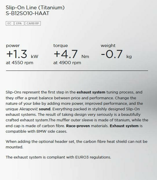 Akrapovic (アクラポヴィッチ) スリップオン・マフラー R1200GS 13-16-06
