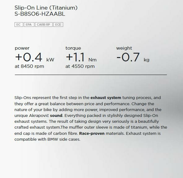 Akrapovic (アクラポヴィッチ) スリップオン マフラー F650GS F700GS F800GS 08-17-06