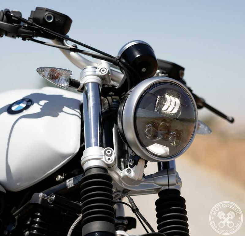 MOTODEMIC LEDヘッドライト EVO-S RnineT | バイクカスタム MOTODEMIC LEDヘッドライト EVO-S RnineT | バイクカスタム