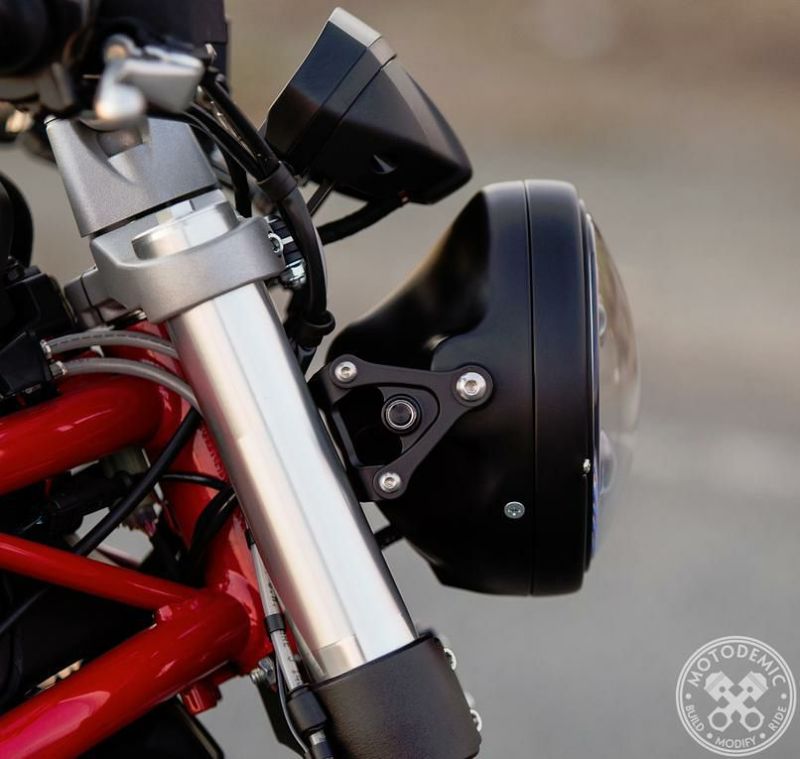 MOTODEMIC EVO-S LED ヘッドライト Monster 696/796/1100 | バイク