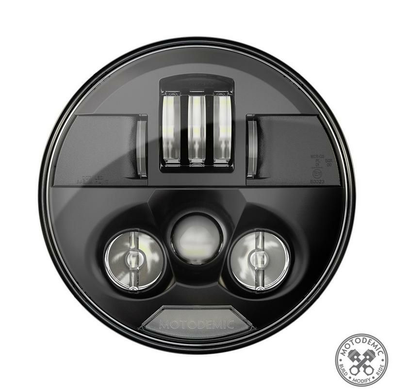 MOTODEMIC EVO-S LED ヘッドライト Monster 797/821/1200 ブラック-04