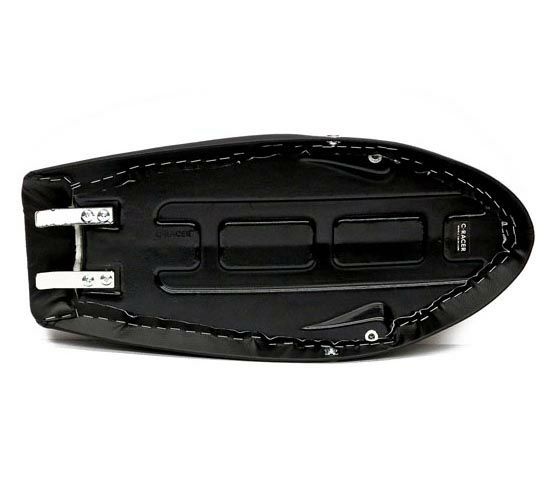 C-RACER スクランブラーシート SR400/SR500用　Wシートにもなるカフェレーサーシート-04