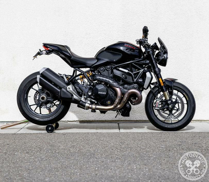 MOTODEMIC EVO-S LED ヘッドライト Monster 821/1200 グラファイト-05