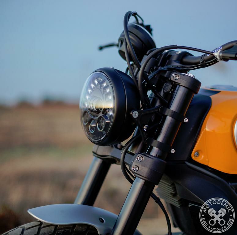 MOTODEMIC EVO-S LED ヘッドライト Scrambler-02