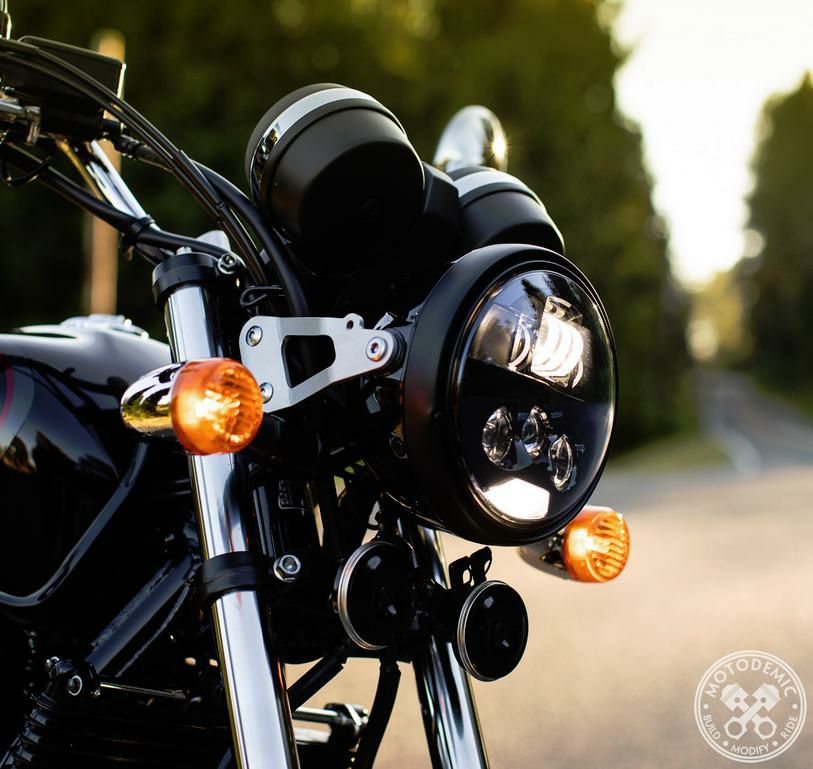 MOTODEMIC EVO-S LED ヘッドライト CB1100 13-16 ブラック-02