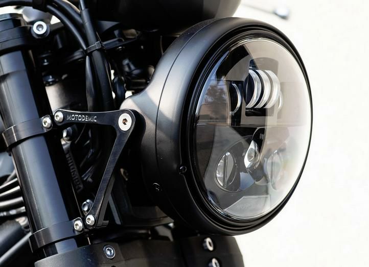 MOTODEMIC EVO-S LED ヘッドライト Speed Triple RS ブラック | バイク