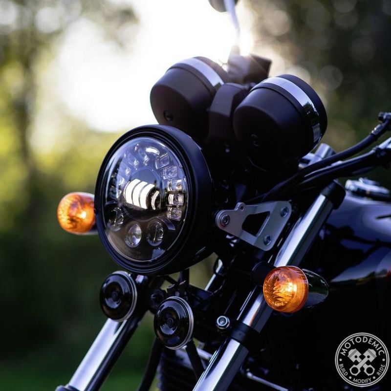 MOTODEMIC Adactive LED ヘッドライト CB1100 13-16 ブラック