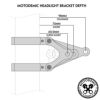 MOTODEMIC ヘッドライトブラケット GSX-R600/750 06-10-10