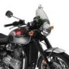 National Cycle Flyscreen ウィンドシールド ヘッドライトマウント ライトスモーク/ブラックマウント TRIUMPH-02