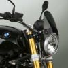 National Cycle Flyscreen ウィンドシールド ストレートブラケット  ダークスモーク/ブラックマウント BMW R-NineT他-02