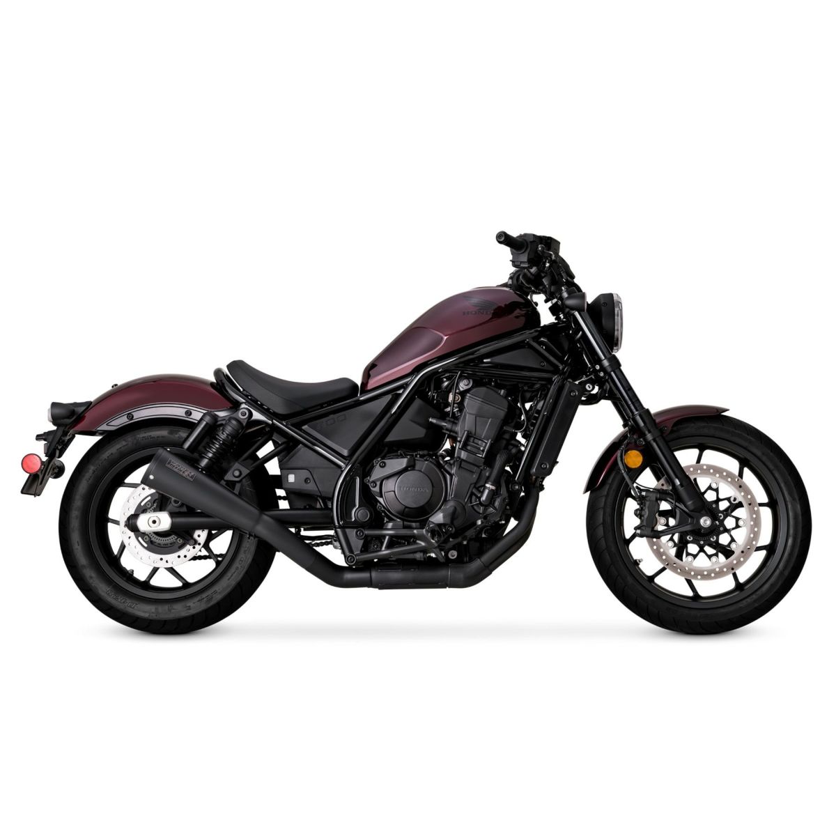 Vance & Hines (バンス＆ハインズ) レベル1100用アップスウィープ・スリップオンマフラー ブラック-03