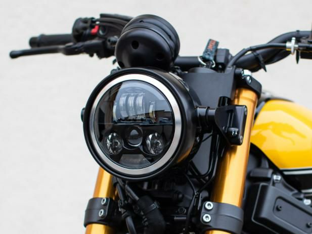 MOTODEMIC LED ヘッドライト EVOスタンダード ブラック アップグレード ヤマハ XSR700-04