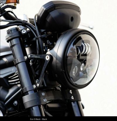 MOTODEMIC EVO-S LED ヘッドライト Speed Triple RS グラファイト