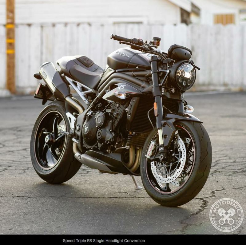 MOTODEMIC EVO-S LED ヘッドライト Speed Triple RS