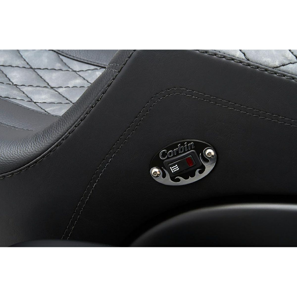 Corbin ウィドウメーカー・デュアルシート インディアン Challenger ヒート機能付-08