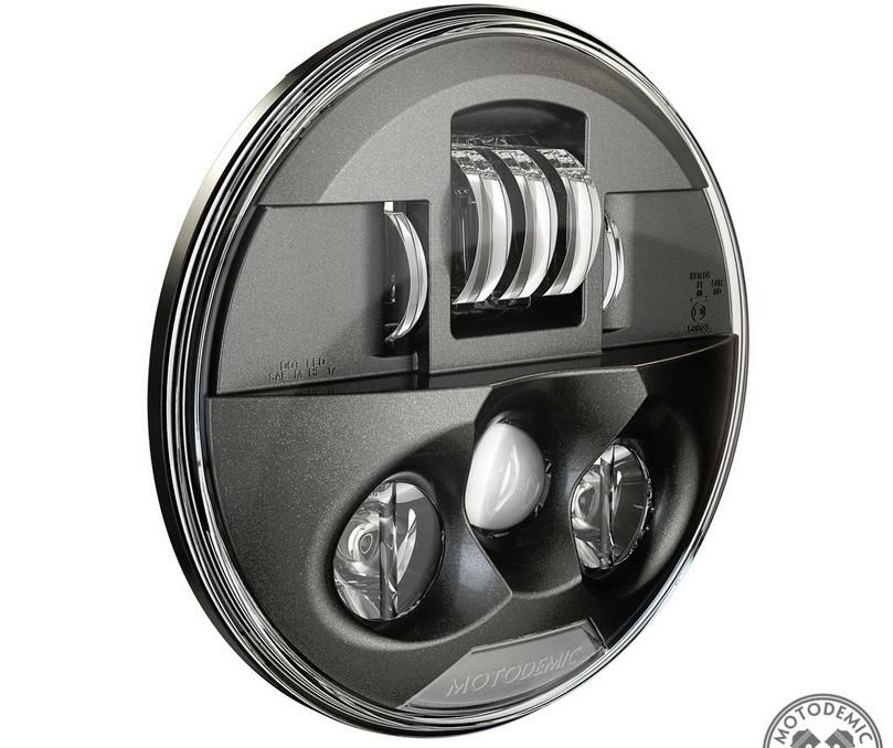 MOTODEMIC EVO-S LED ヘッドライト Speed Triple S グラファイト-11
