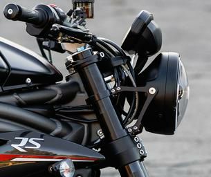 MOTODEMIC Adaptive ヘッドライト Speed Triple S クローム-01