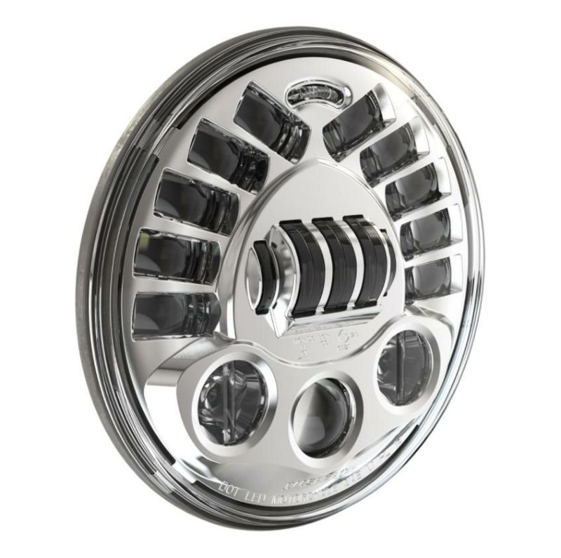 MOTODEMIC 7インチ Adaptive LEDヘッドライト クローム ヤマハ MOTODEMIC 7インチ Adaptive LEDヘッドライト クローム ヤマハ