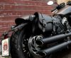 エンズクォイオ(Endscuoio) Tomahawk レザーサイドバッグ ブラック  右側 Indian Scout/Bobber/Twenty/Sixty-01