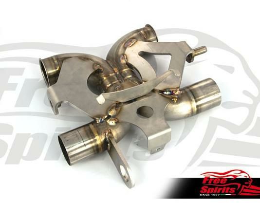 Free Spirits Xパイプ 触媒レス エキゾーストパイプ トライアンフ 水冷 ツイン-02