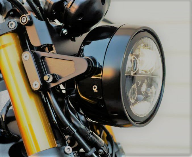 MOTODEMIC LED ヘッドライト EVOスタンダード グラファイト アップグレード ヤマハ BOLT ボルト, XV950 |  バイクカスタムパーツ専門店 モトパーツ(MOTO PARTS)