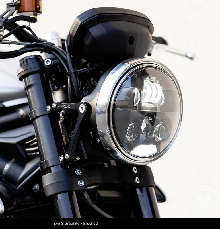 MOTODEMIC EVO-S LED ヘッドライト Street Triple 765 17-19