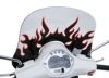 ermax アルマックス ウインドスクリーン ファイヤーパターン Vespa GTS,LX,S-03
