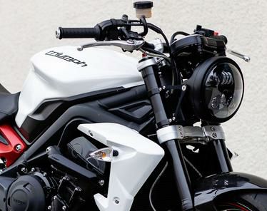 MOTODEMIC EVO-S LED ヘッドライト Street Triple 765 20 ブラック