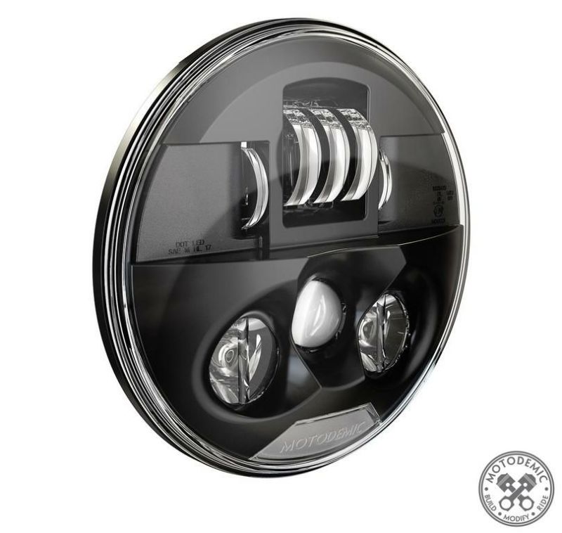 MOTODEMIC EVO-S LED ヘッドライト Street Triple 765S ブラック