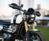 MOTODEMIC LED ヘッドライト EVOスタンダード グラファイト Triumph  Scrambler 1200 XE/XC-01