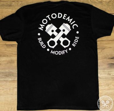 MOTODEMIC Tシャツ Vintage Round Tee