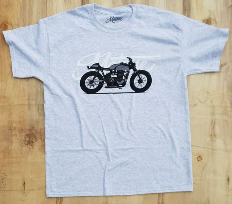 Motone Tシャツ Brusco Cafe Racer T-Shirt-01