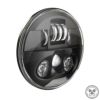 MOTODEMIC LED ヘッドライト EVOスタンダード ブラック Triumph Thruxton 1200 / R 2016～-03