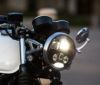 MOTODEMIC LED ヘッドライト EVOスタンダード グラファイト Triumph Thruxton 1200 / R 2016～-01