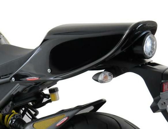 POWERBRONZE シングル シートカウル XSR900 16- ブラック | バイク 