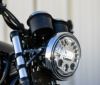 MOTODEMIC Adaptive LED ヘッドライト クローム Triumph Speed Twin 2016～-01