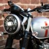 MOTODEMIC Adaptive LED ヘッドライト ブラック Triumph Street Twin-04