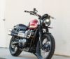 MOTODEMIC LED ヘッドライト EVO スタンダード グラファイト Triumph Street Scrambler-01