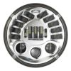 MOTODEMIC Adaptive LED 7インチ ヘッドライト クローム Triumph Bobber BLACK-02